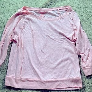 Light pink top